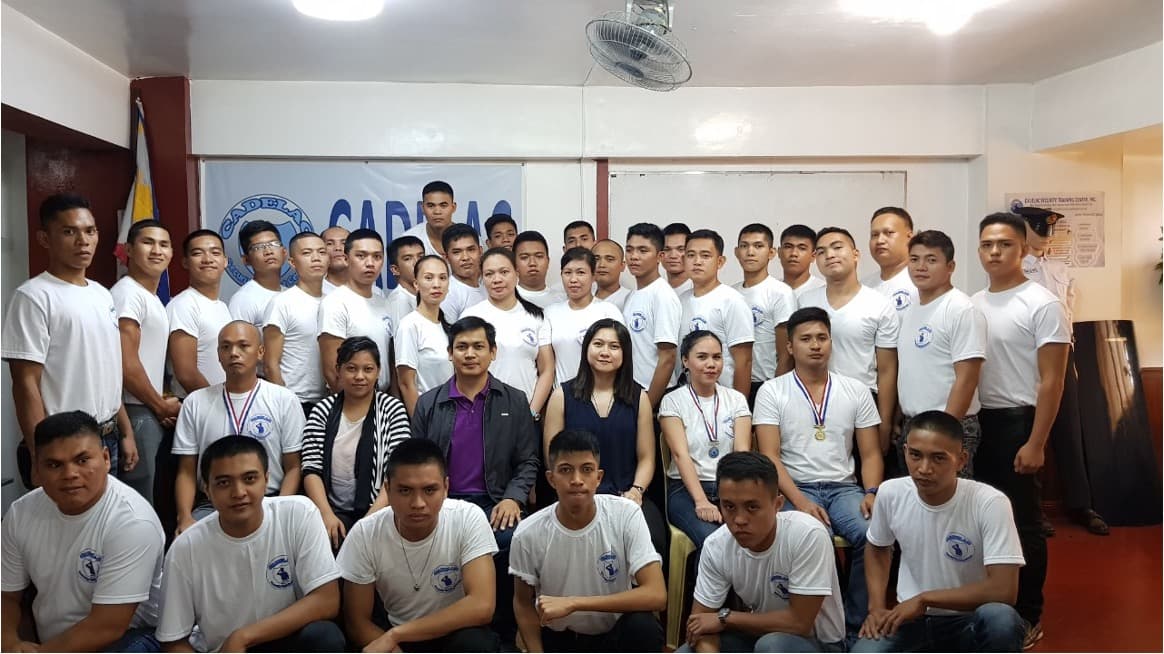 Eaglewatch personnel during training at CADELAC